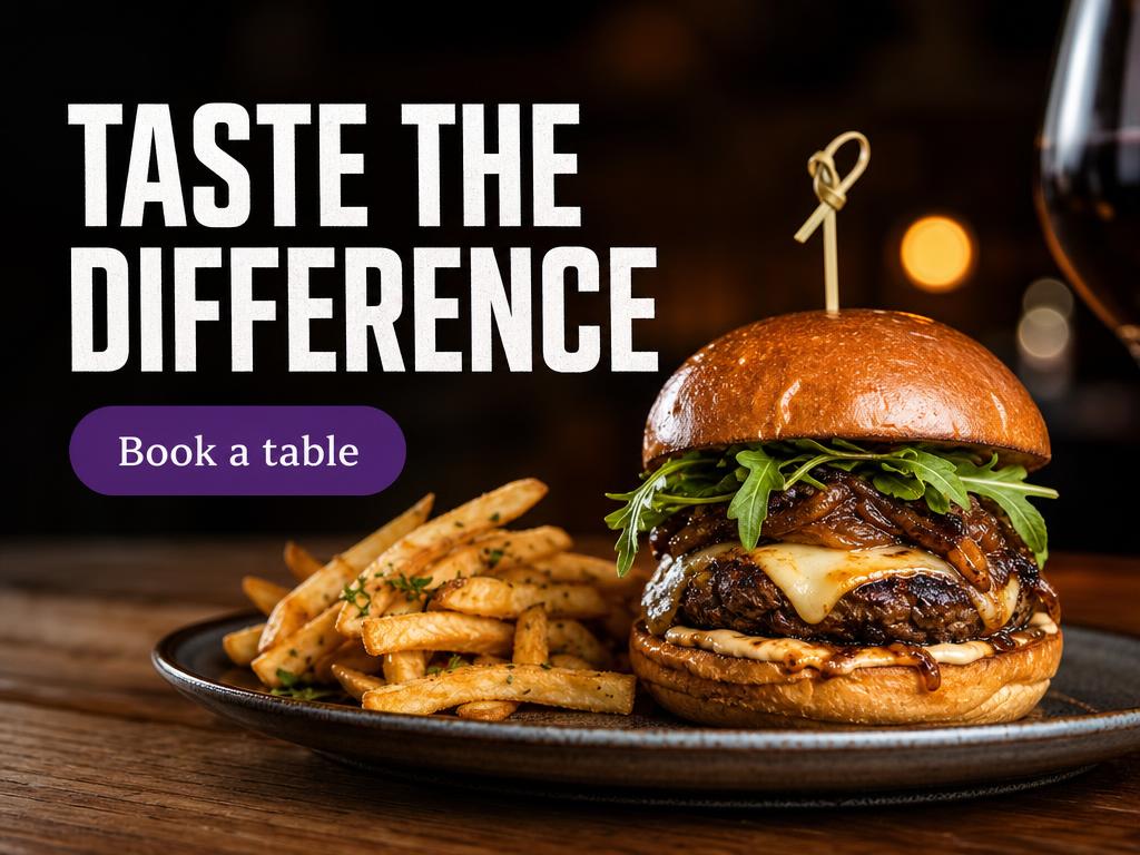 Restaurants Promo video template preview